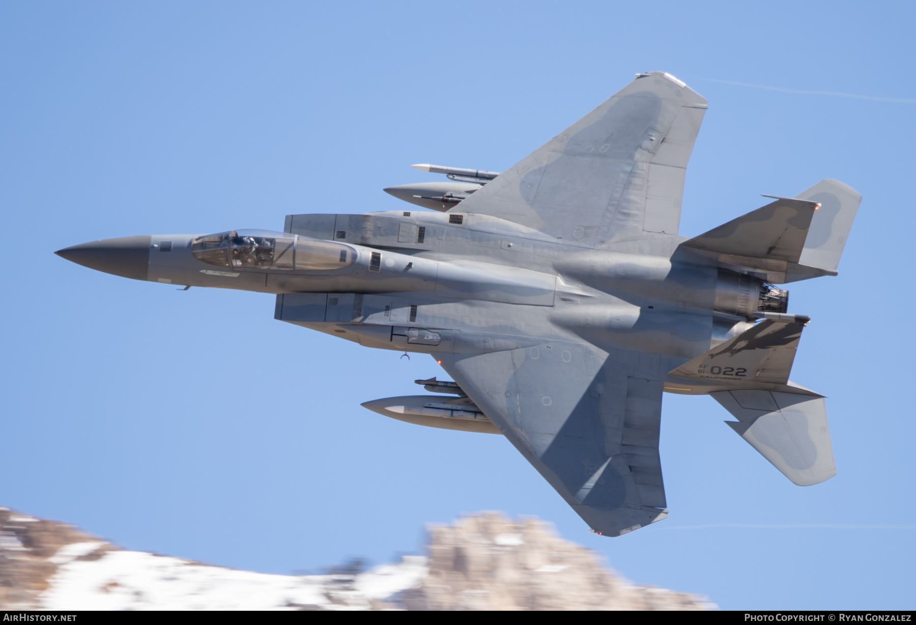 Aircraft Photo of 81-0022 / AF81-022 | McDonnell Douglas F-15C Eagle | USA - Air Force | AirHistory.net #554479