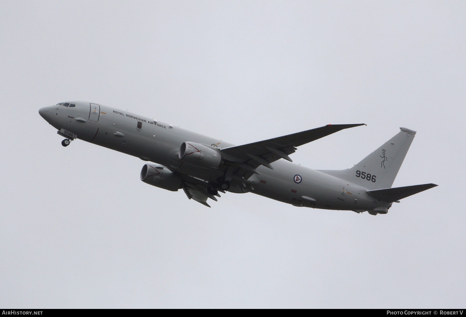 Aircraft Photo of 9586 | Boeing P-8A Poseidon | Norway - Air Force | AirHistory.net #554492