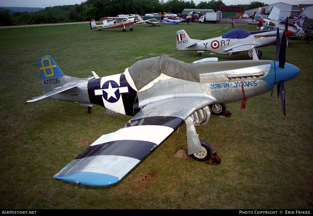 Aircraft Photo of F-AZMU / 472035 | North American P-51D Mustang | USA - Air Force | AirHistory.net #554510