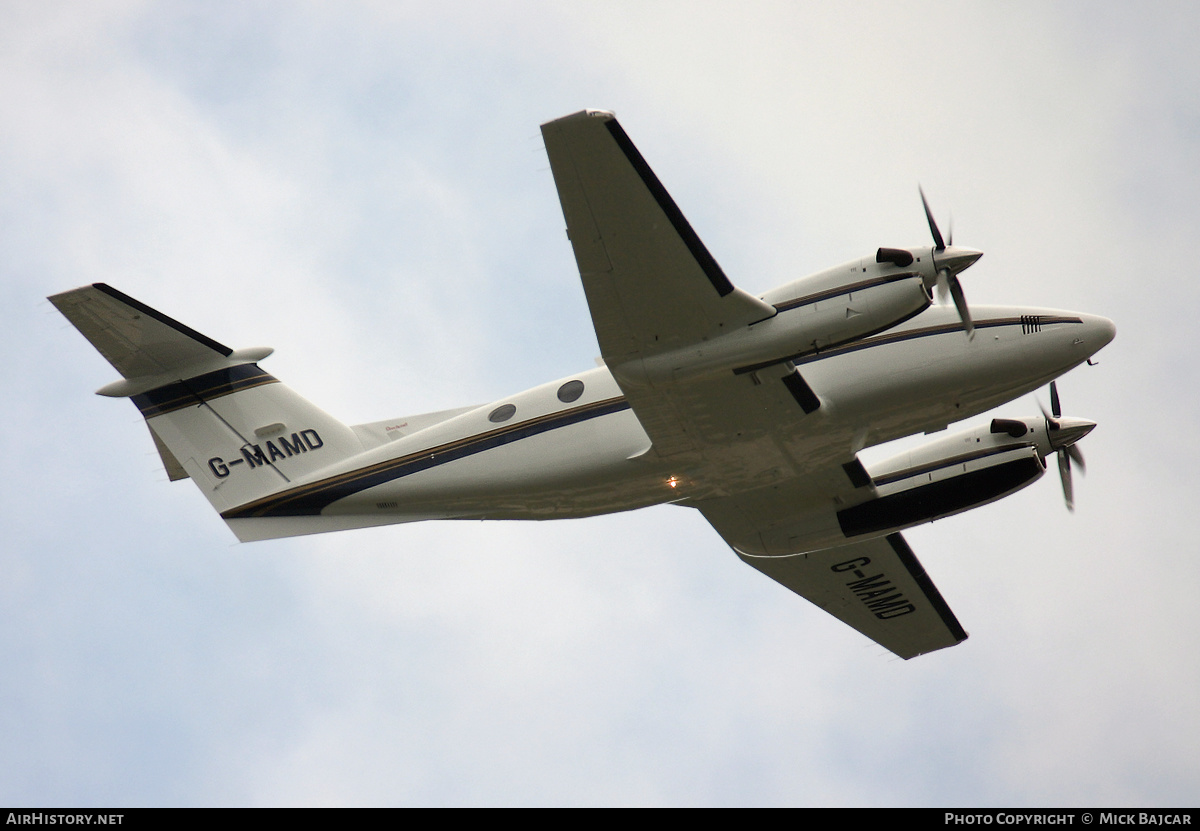 Aircraft Photo of G-MAMD | Raytheon B200 King Air | AirHistory.net #554511