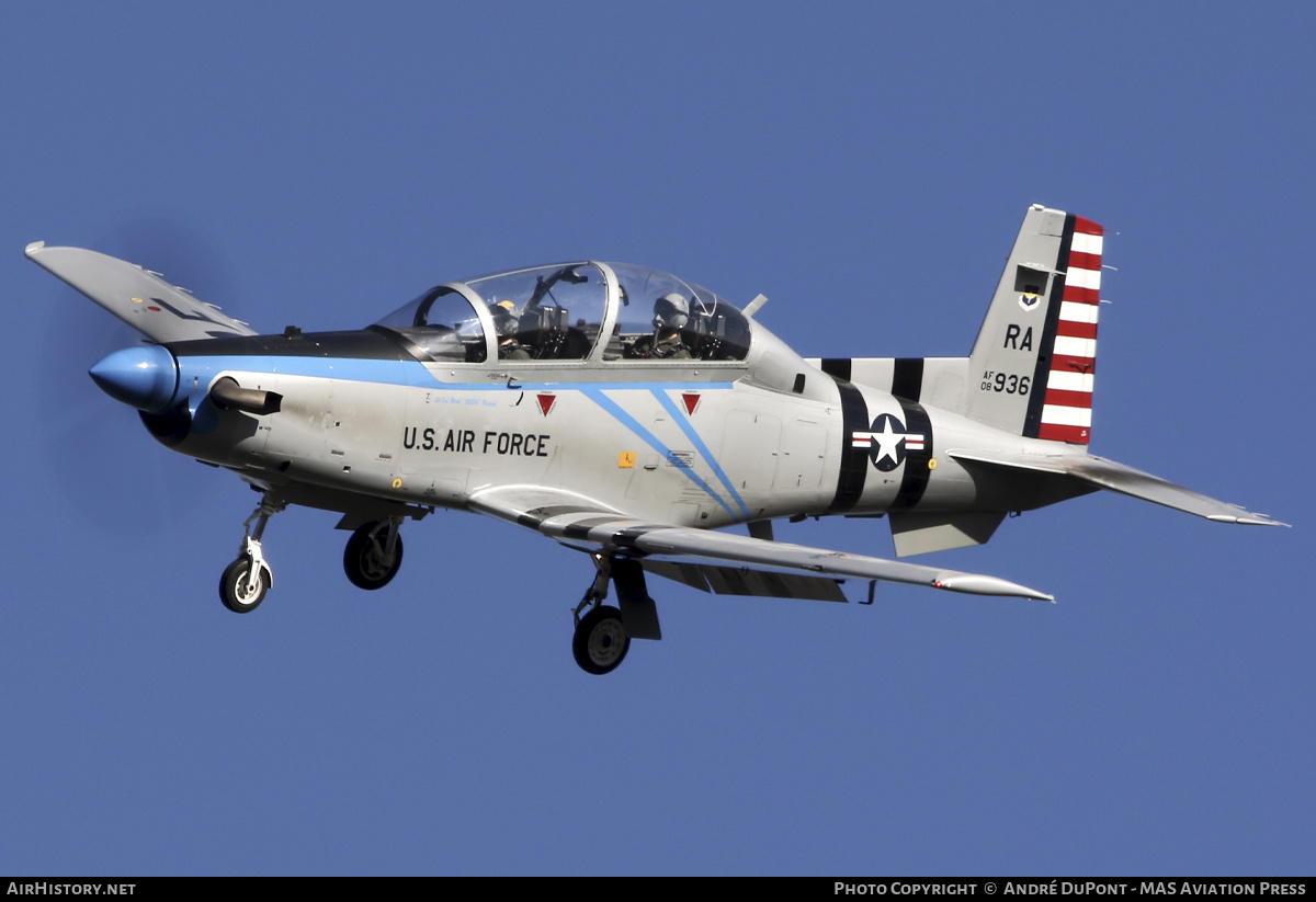 Aircraft Photo of 08-3936 | Raytheon T-6A Texan II | USA - Air Force | AirHistory.net #554528