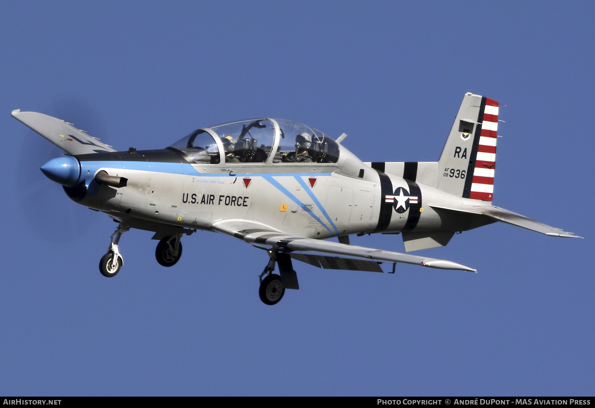 Aircraft Photo of 08-3936 / AF08-936 | Hawker Beechcraft T-6A Texan II | USA - Air Force | AirHistory.net #554528