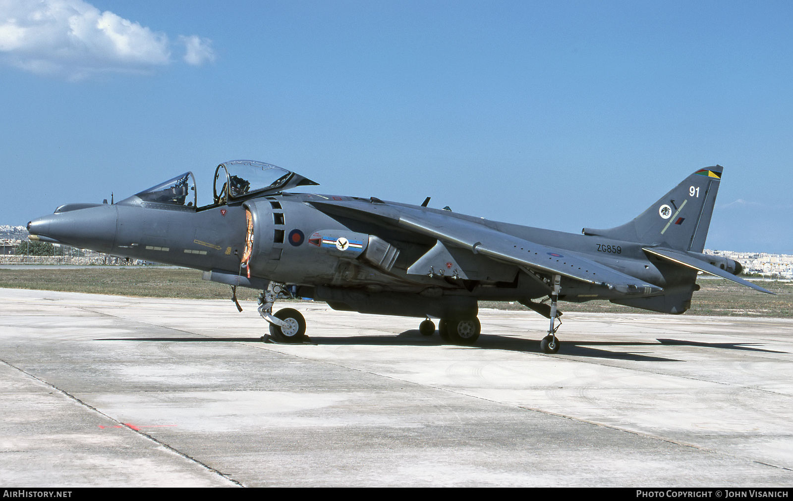 Aircraft Photo of ZG859 | British Aerospace Harrier GR7 | UK - Air Force | AirHistory.net #554542