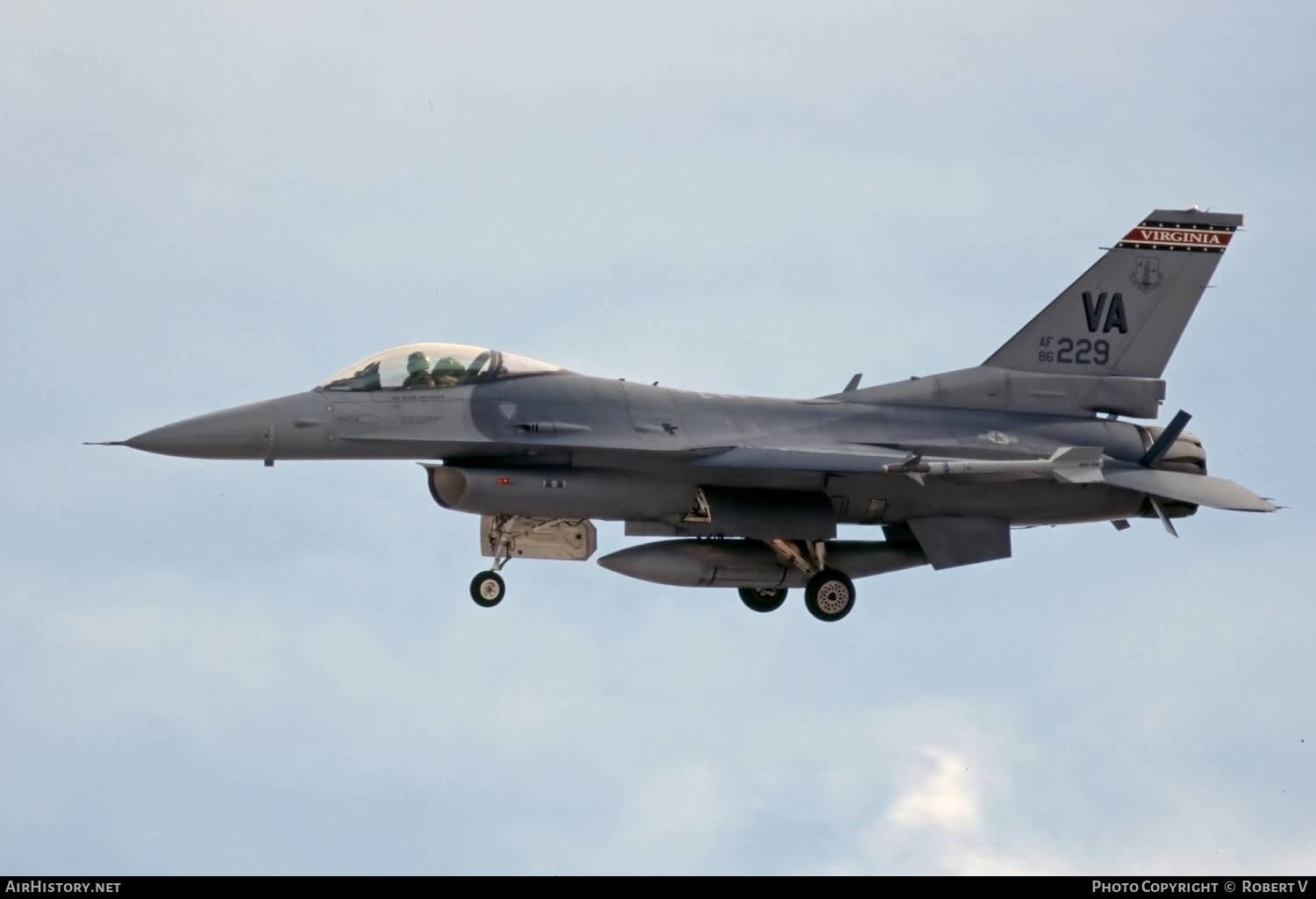 Aircraft Photo of 86-0229 / AF86-229 | General Dynamics F-16C Fighting Falcon | USA - Air Force | AirHistory.net #554553