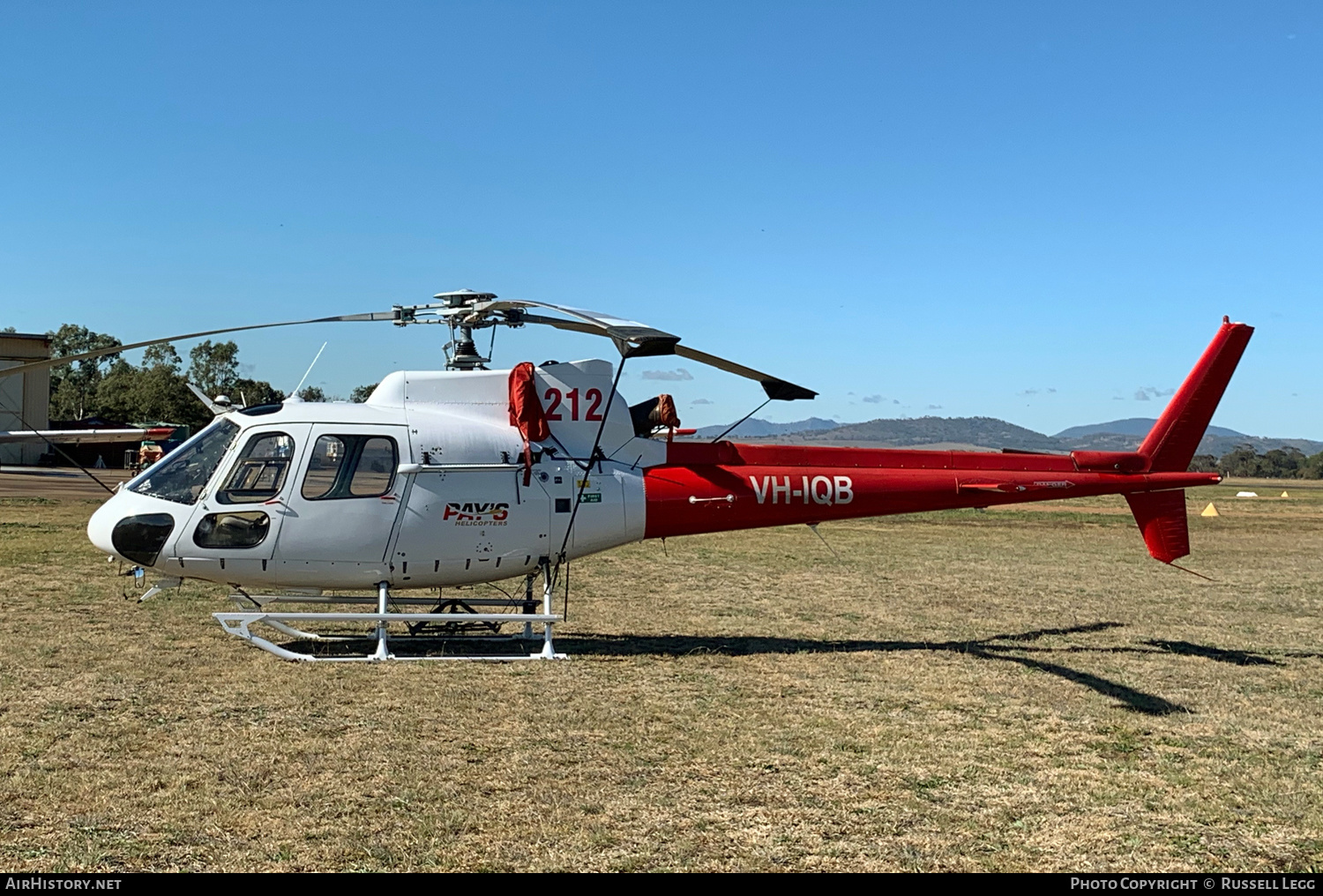 Aircraft Photo of VH-IQB | Aerospatiale AS-350B-3 Ecureuil | Pay's Helicopters | AirHistory.net #554554