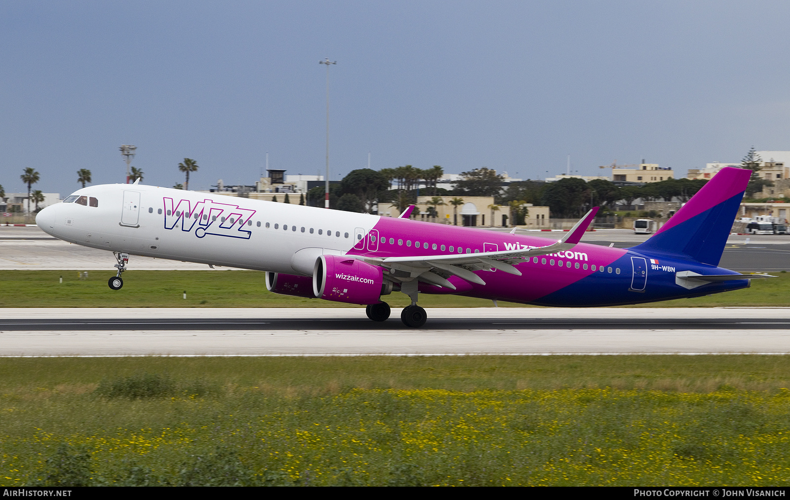 Aircraft Photo of 9H-WBN | Airbus A321-271NX | Wizz Air | AirHistory.net #554555