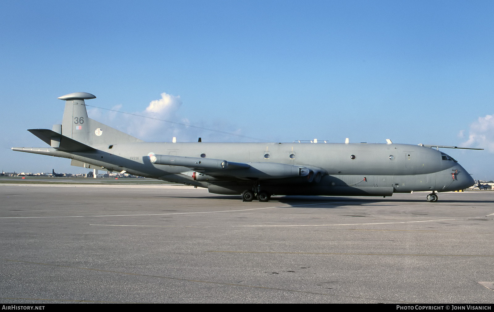 Aircraft Photo of XV236 | Hawker Siddeley HS-801 Nimrod MR.2P | UK - Air Force | AirHistory.net #554556