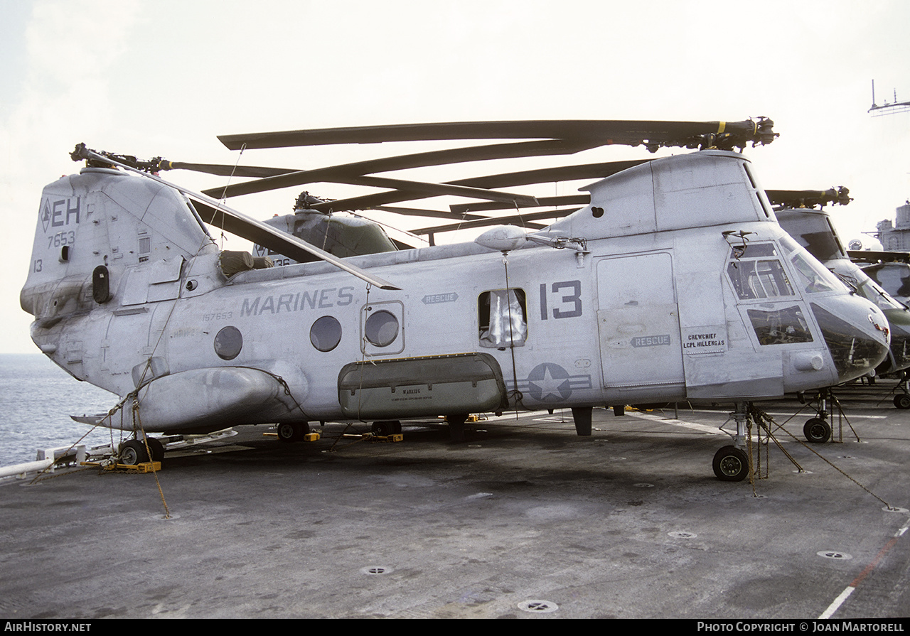 Aircraft Photo of 157653 | Boeing Vertol CH-46E Sea Knight | USA - Marines | AirHistory.net #554581