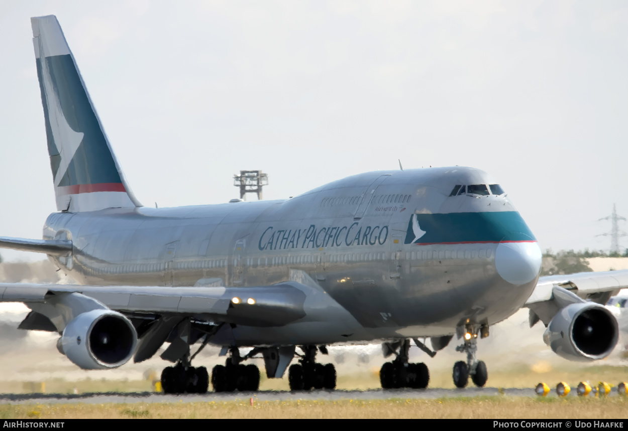 Aircraft Photo of B-HKJ | Boeing 747-412(BCF) | Cathay Pacific Airways Cargo | AirHistory.net #554583