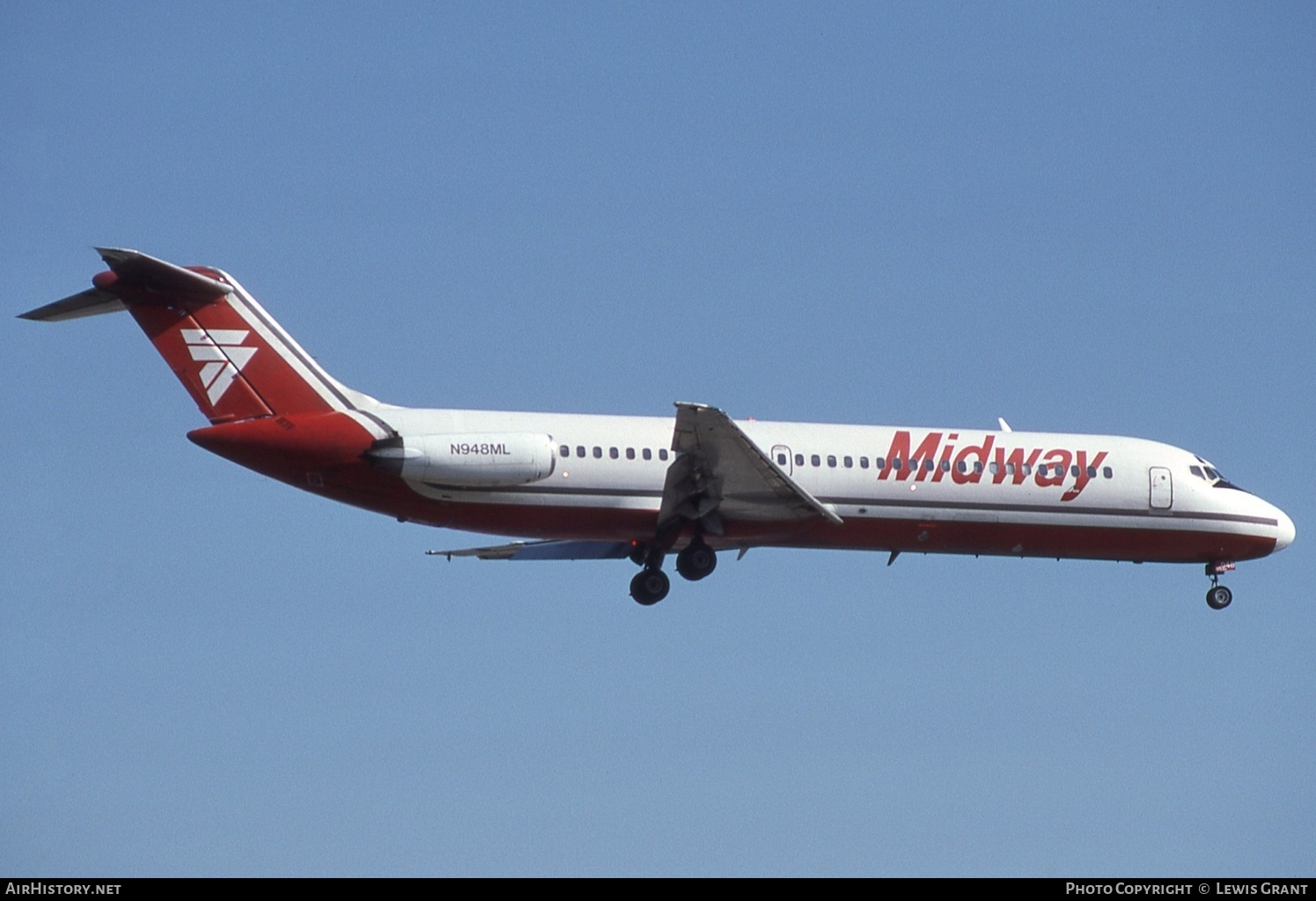 Aircraft Photo of N948ML | McDonnell Douglas DC-9-32 | Midway Airlines | AirHistory.net #554588