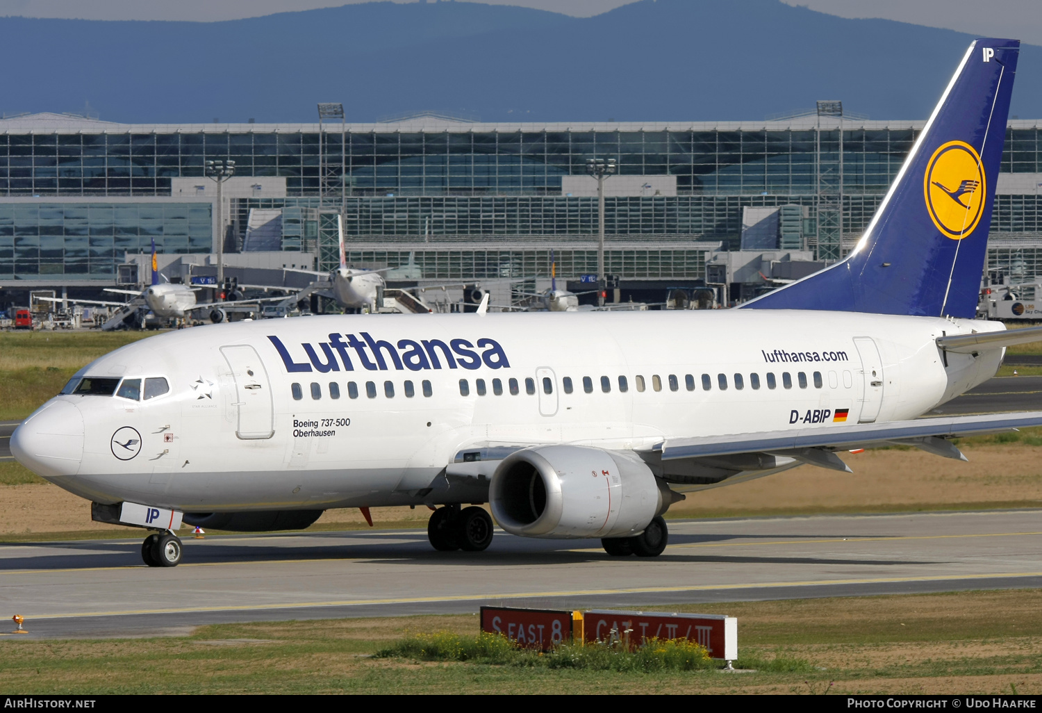 Aircraft Photo of D-ABIP | Boeing 737-530 | Lufthansa | AirHistory.net #554599