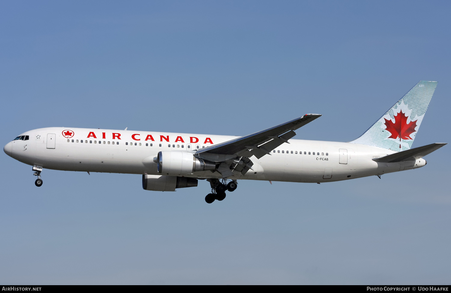 Aircraft Photo of C-FCAB | Boeing 767-375/ER | Air Canada | AirHistory.net #554613
