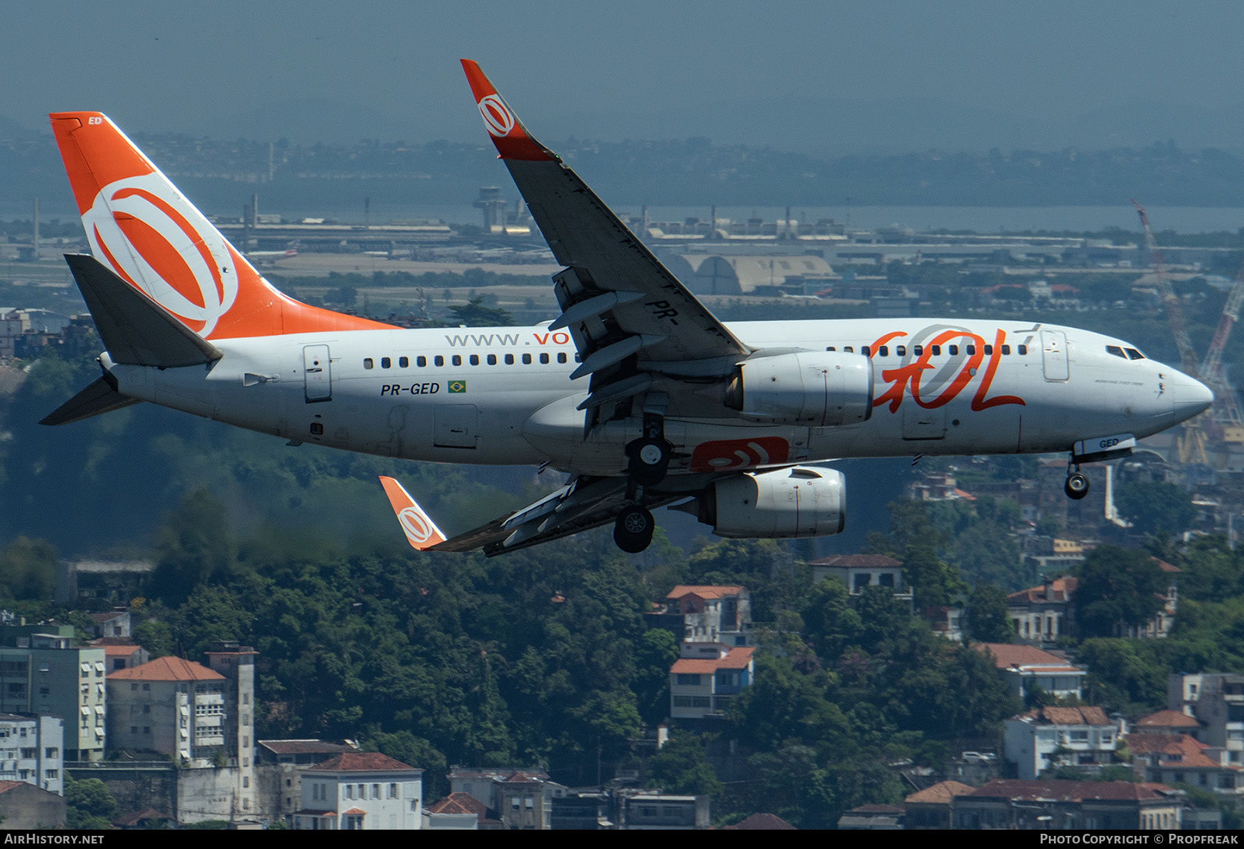 Aircraft Photo of PR-GED | Boeing 737-7EH | GOL Linhas Aéreas | AirHistory.net #554616