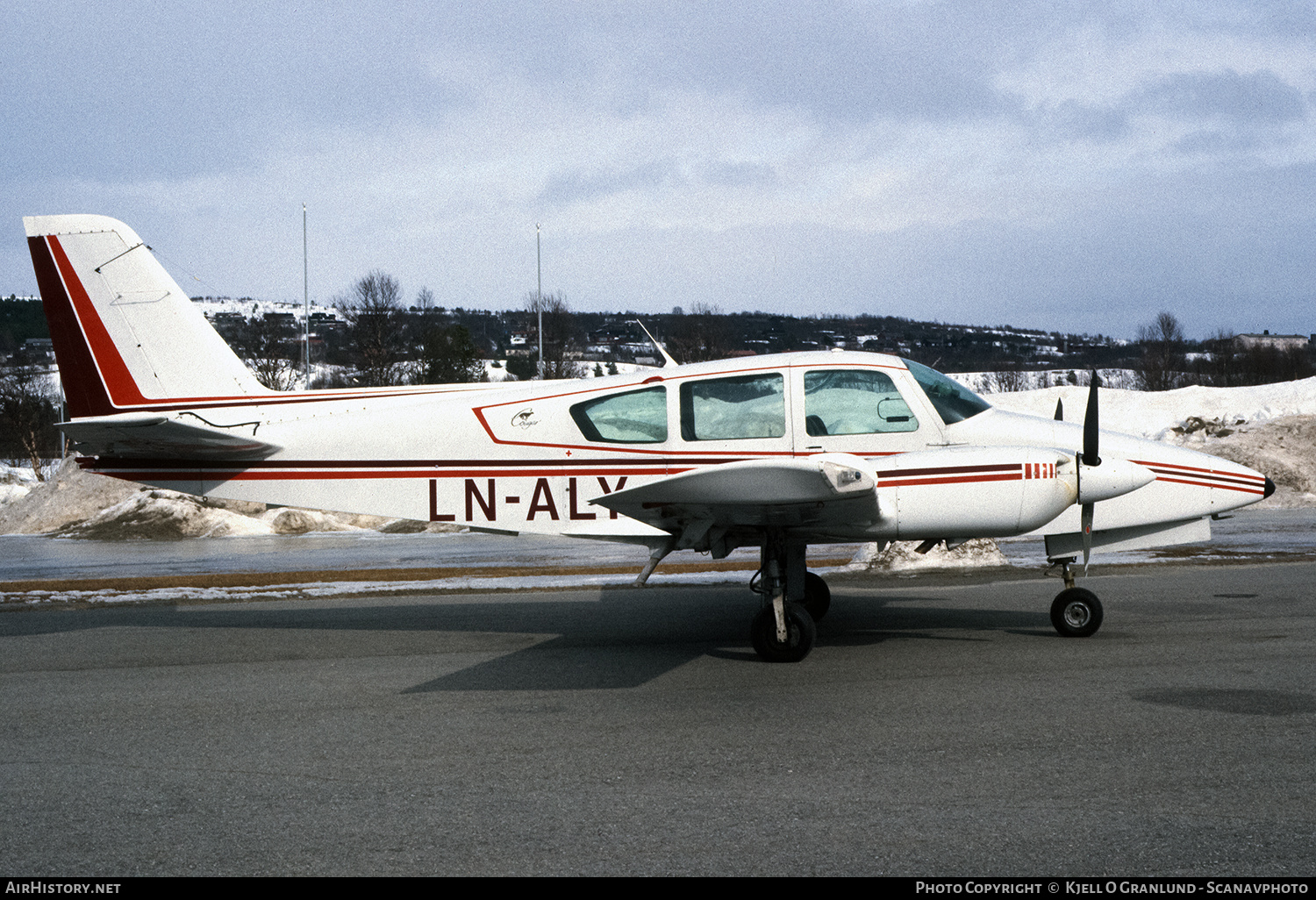Aircraft Photo of LN-ALY | Grumman American GA-7 Cougar | AirHistory.net #554626