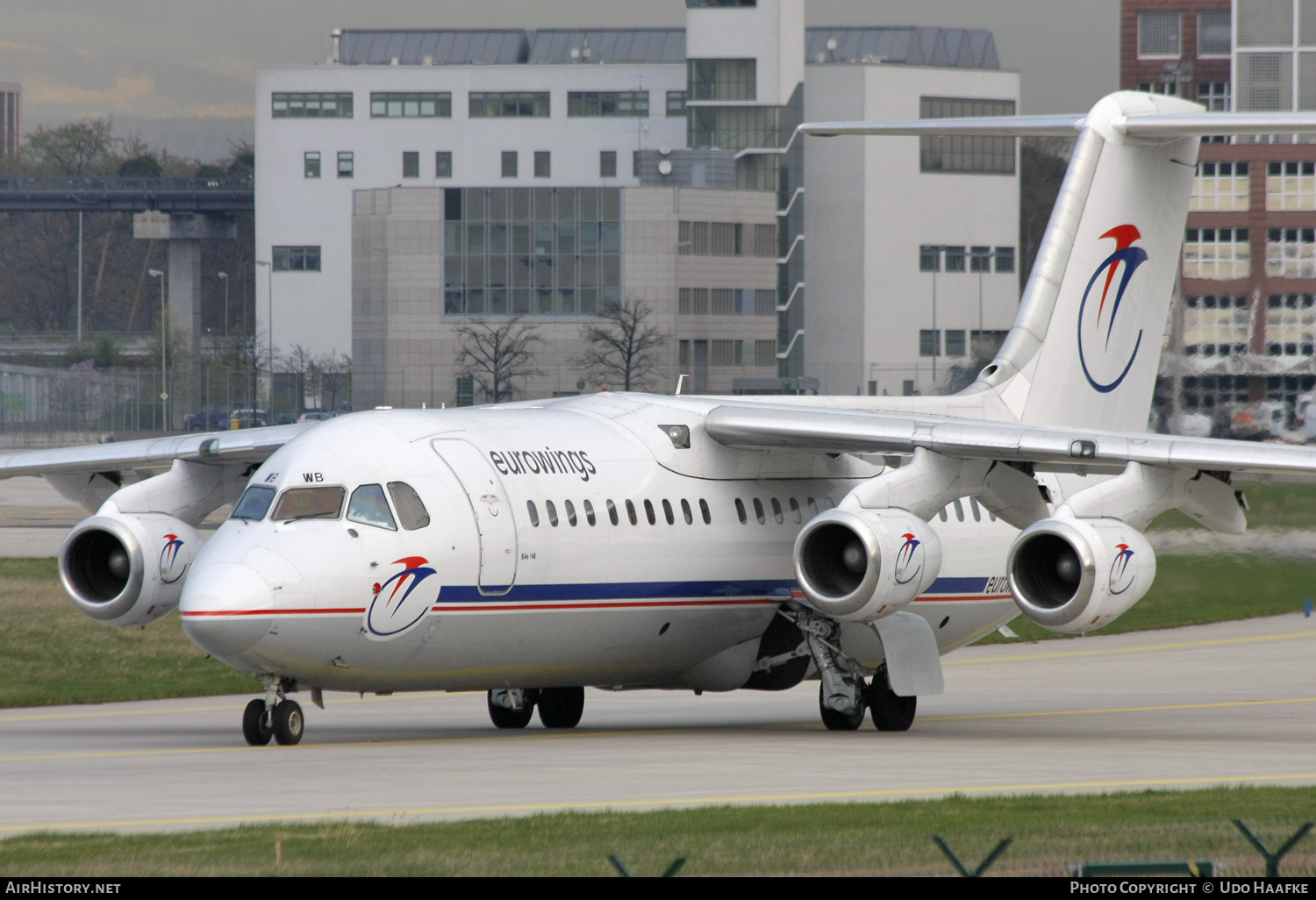 Aircraft Photo of D-AEWB | British Aerospace BAe-146-300 | Eurowings | AirHistory.net #554643