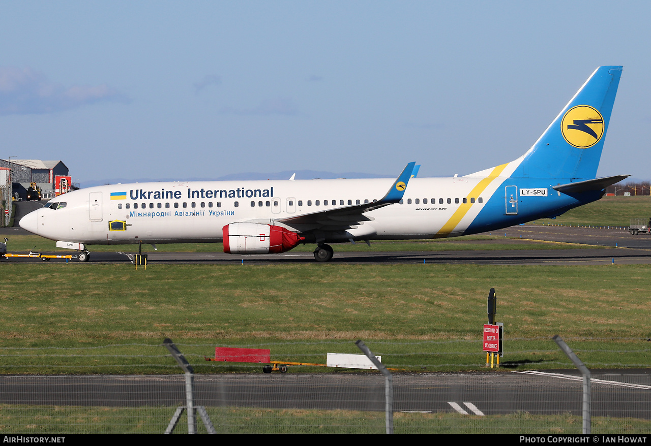 Aircraft Photo of LY-SPU | Boeing 737-8Q8 | Ukraine International Airlines | AirHistory.net #554647