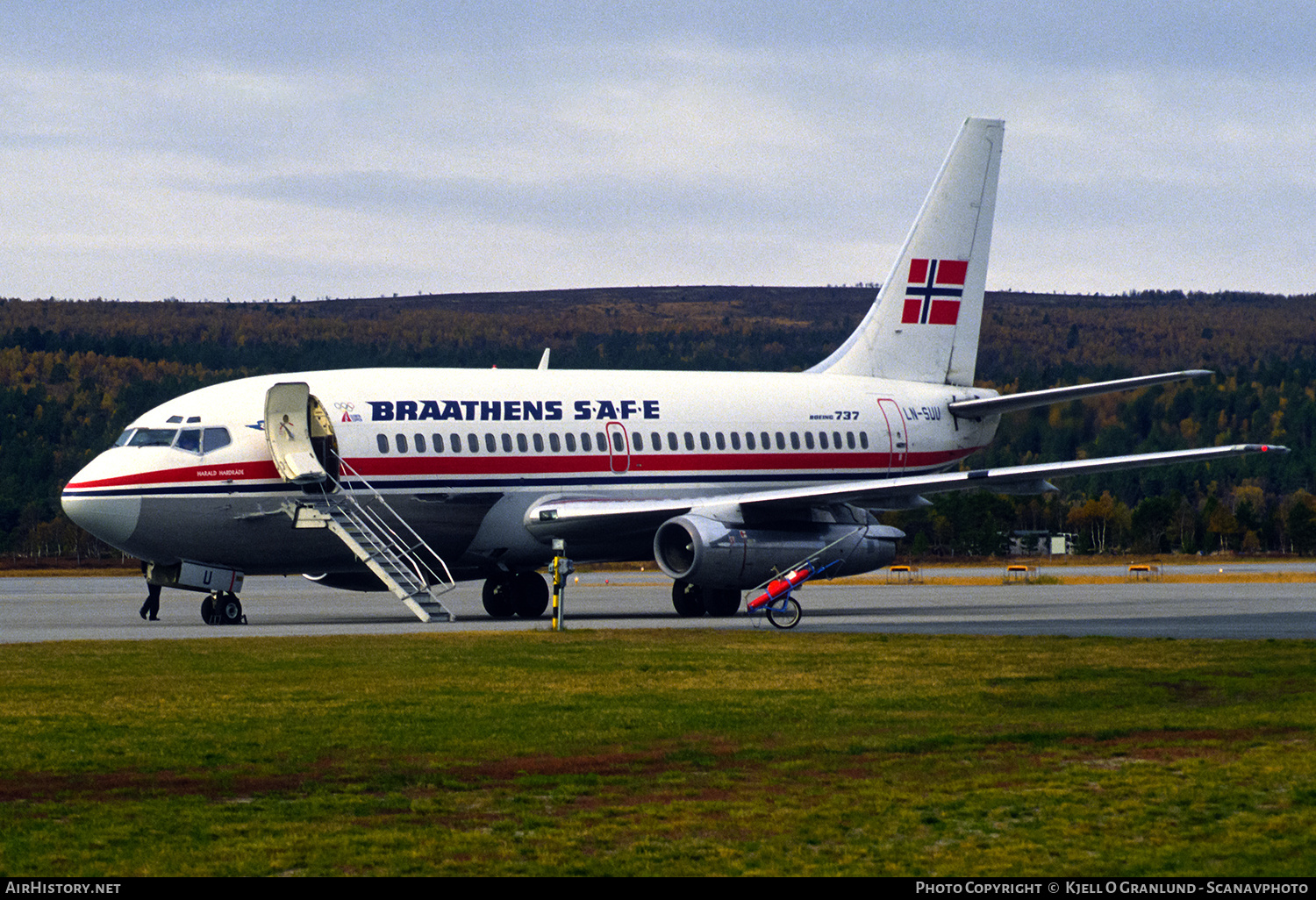 Aircraft Photo of LN-SUU | Boeing 737-205/Adv | Braathens SAFE | AirHistory.net #554651