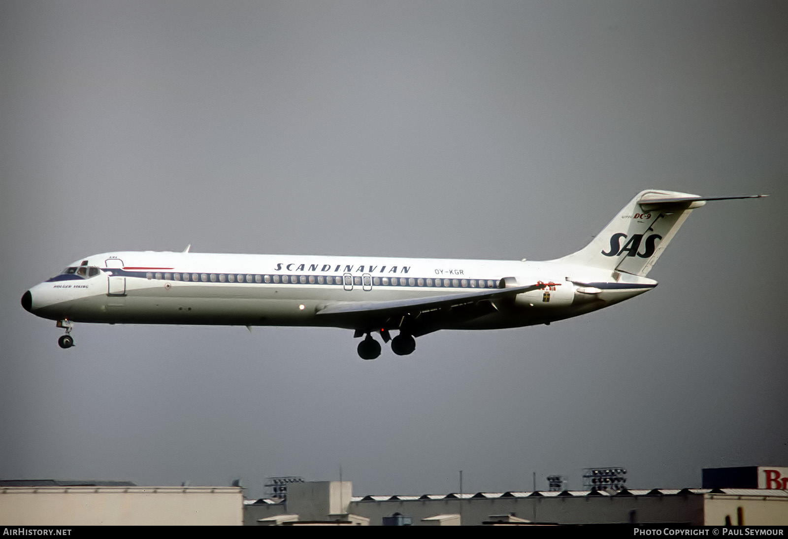 Aircraft Photo of OY-KGR | McDonnell Douglas DC-9-41 | Scandinavian Airlines - SAS | AirHistory.net #554654