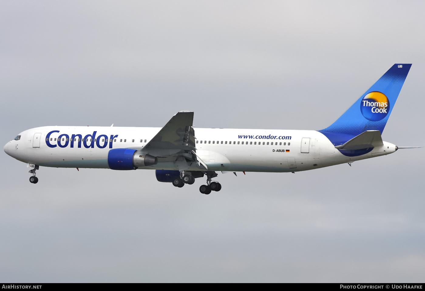 Aircraft Photo of D-ABUB | Boeing 767-330/ER | Condor Flugdienst | AirHistory.net #554666