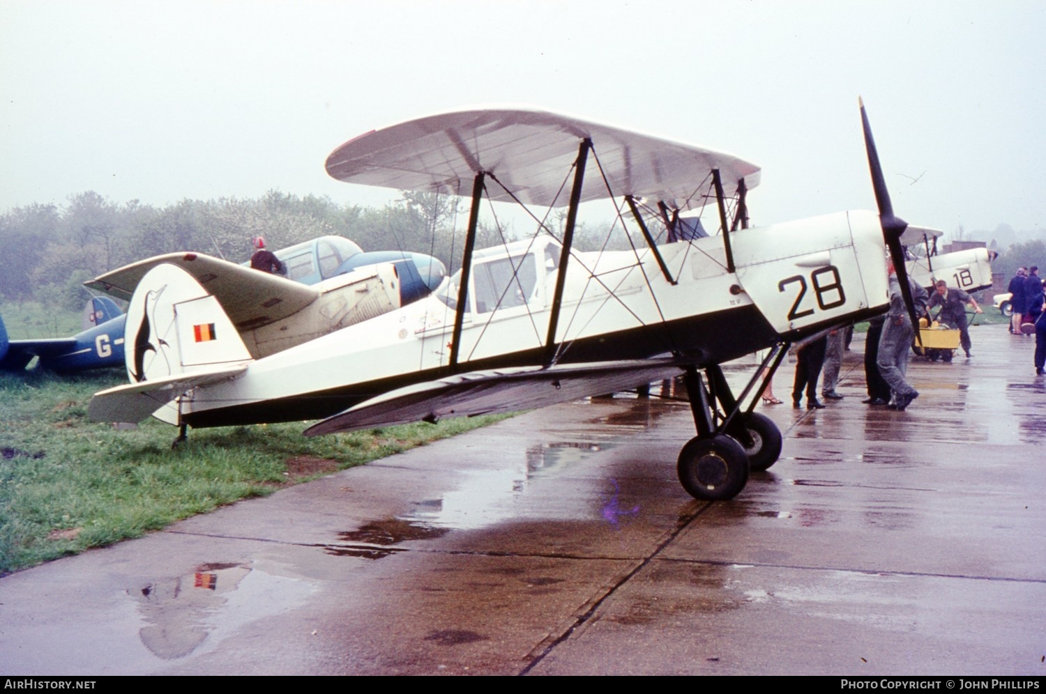 Aircraft Photo of V28 | Stampe-Vertongen SV-4C | Belgium - Air Force | AirHistory.net #554669