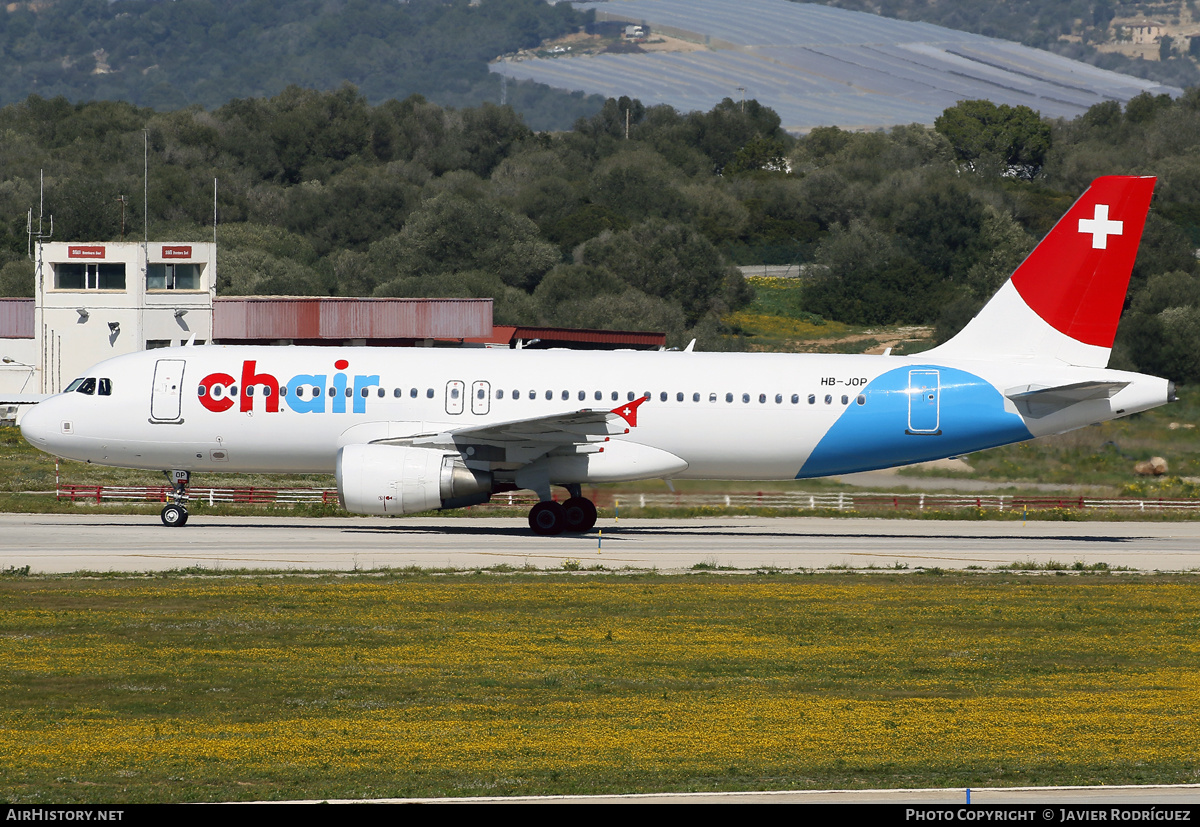 Aircraft Photo of HB-JOP | Airbus A320-214 | Chair Airlines | AirHistory.net #554673