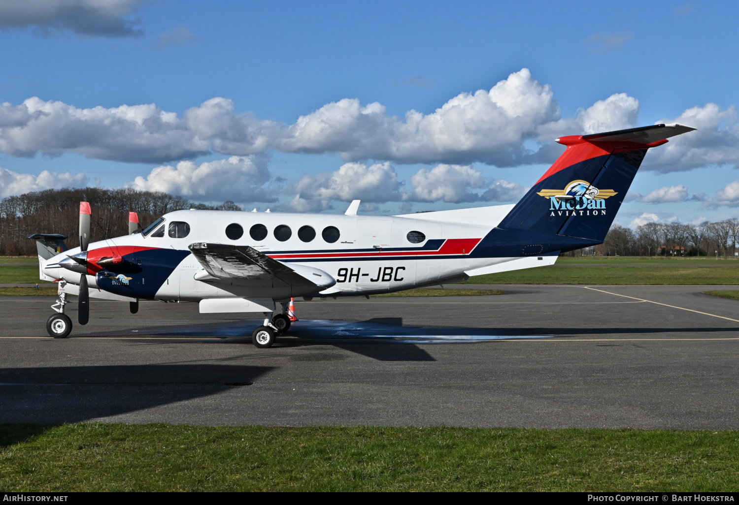 Aircraft Photo of 9H-JBC | Beech 200 Super King Air | McDan Aviation | AirHistory.net #554691
