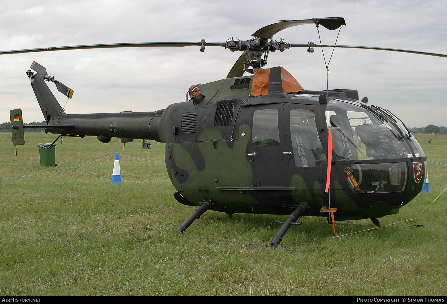 Aircraft Photo of 8700 | MBB BO-105P1M | Germany - Air Force | AirHistory.net #554697