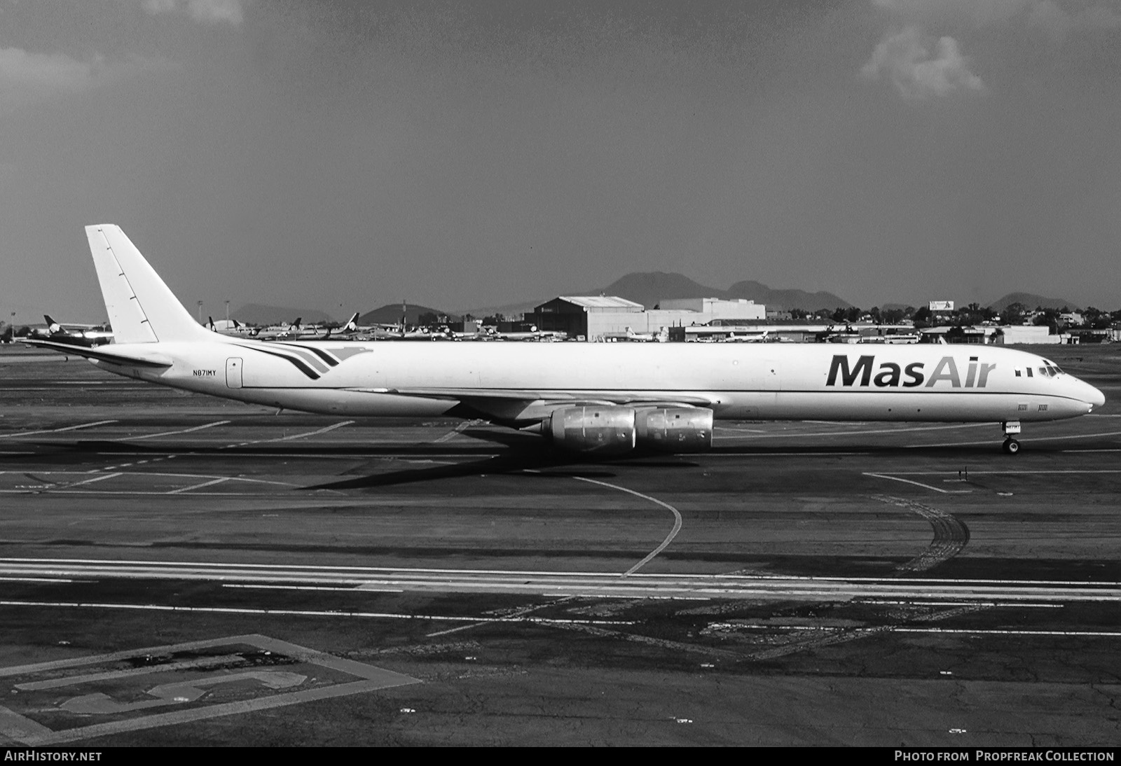 Aircraft Photo of N871MY | McDonnell Douglas DC-8-71(F) | MasAir | AirHistory.net #554699