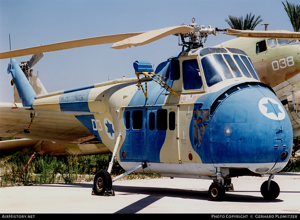 Aircraft Photo of 03 | Sikorsky UH-19D Yona (S-55D) | Israel - Air Force | AirHistory.net #554708