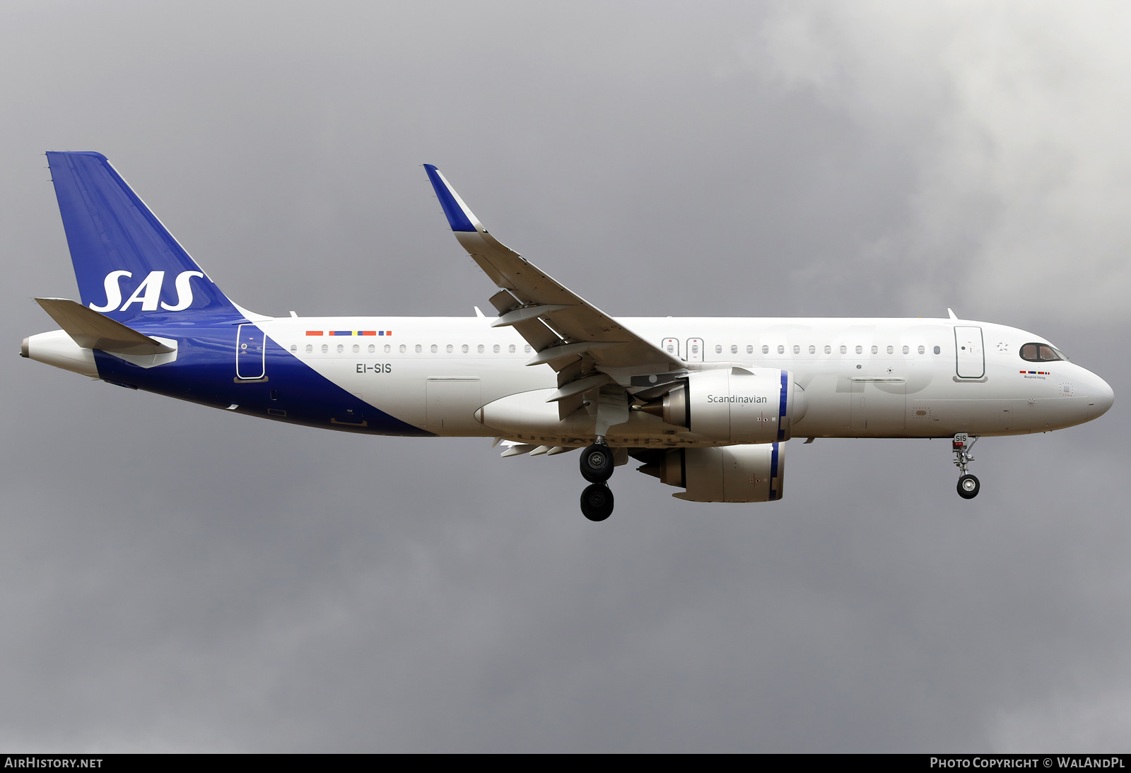 Aircraft Photo of EI-SIS | Airbus A320-251N | Scandinavian Airlines - SAS | AirHistory.net #554715