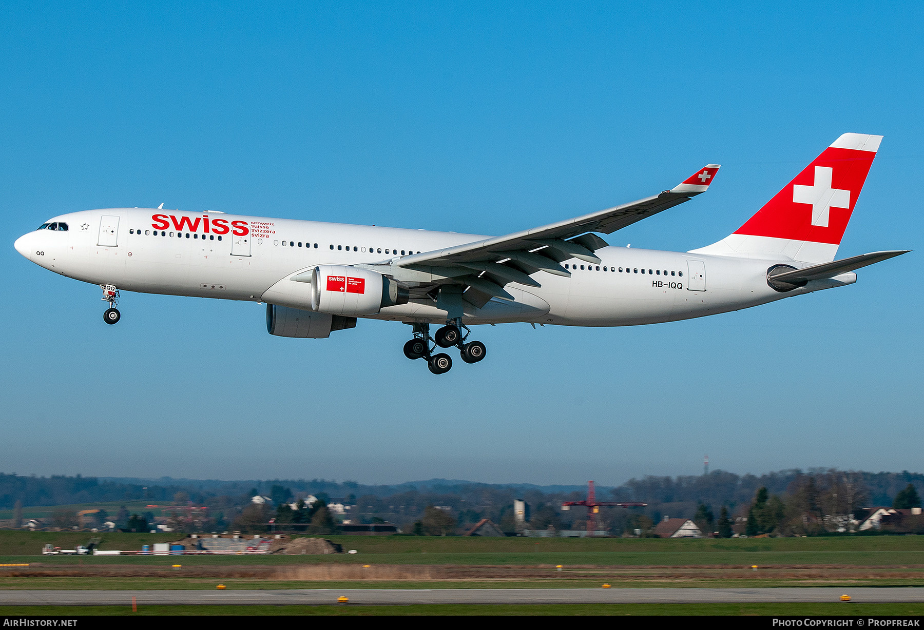 Aircraft Photo of HB-IQQ | Airbus A330-223 | Swiss International Air Lines | AirHistory.net #554717