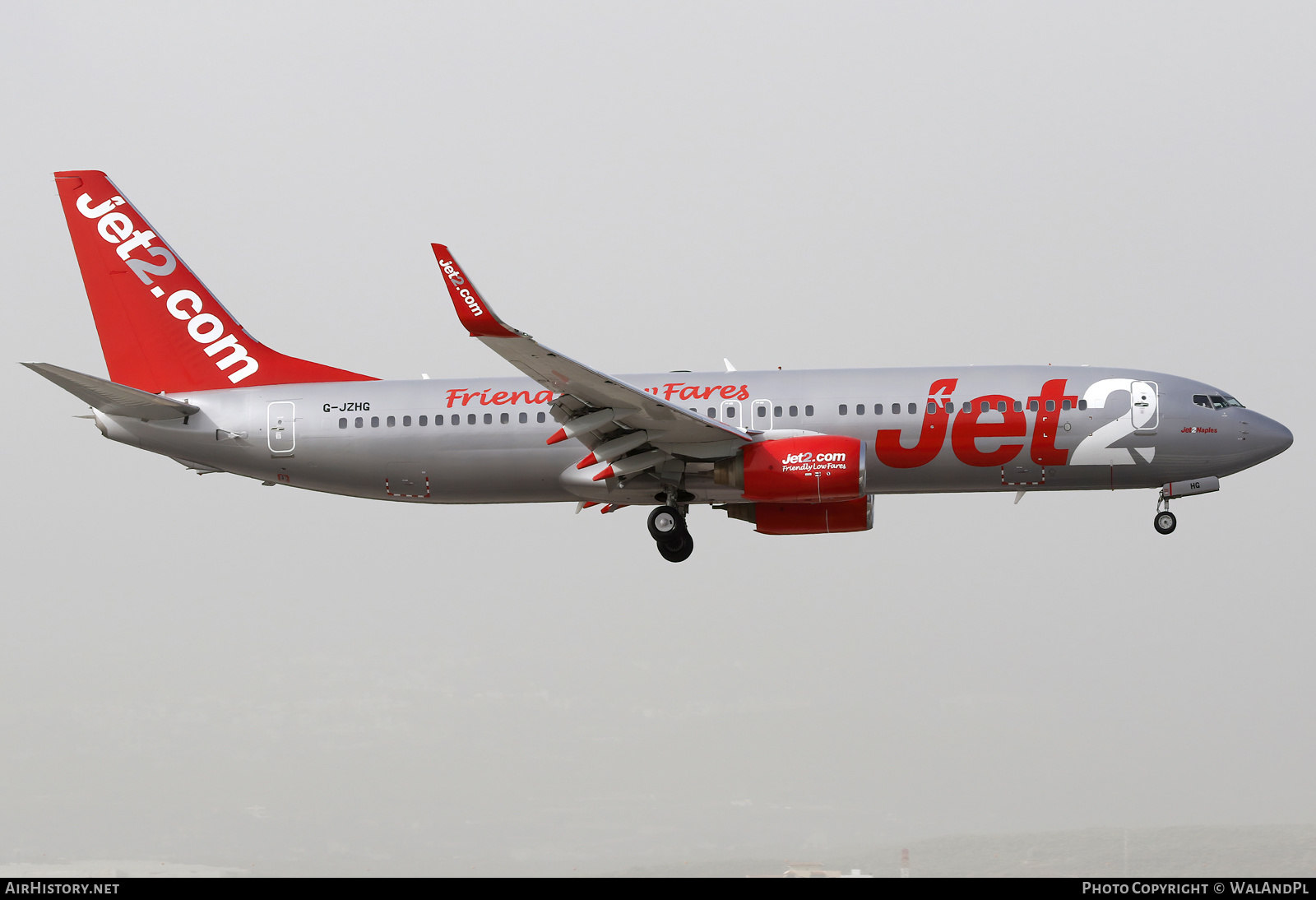 Aircraft Photo of G-JZHG | Boeing 737-85P | Jet2 | AirHistory.net #554719