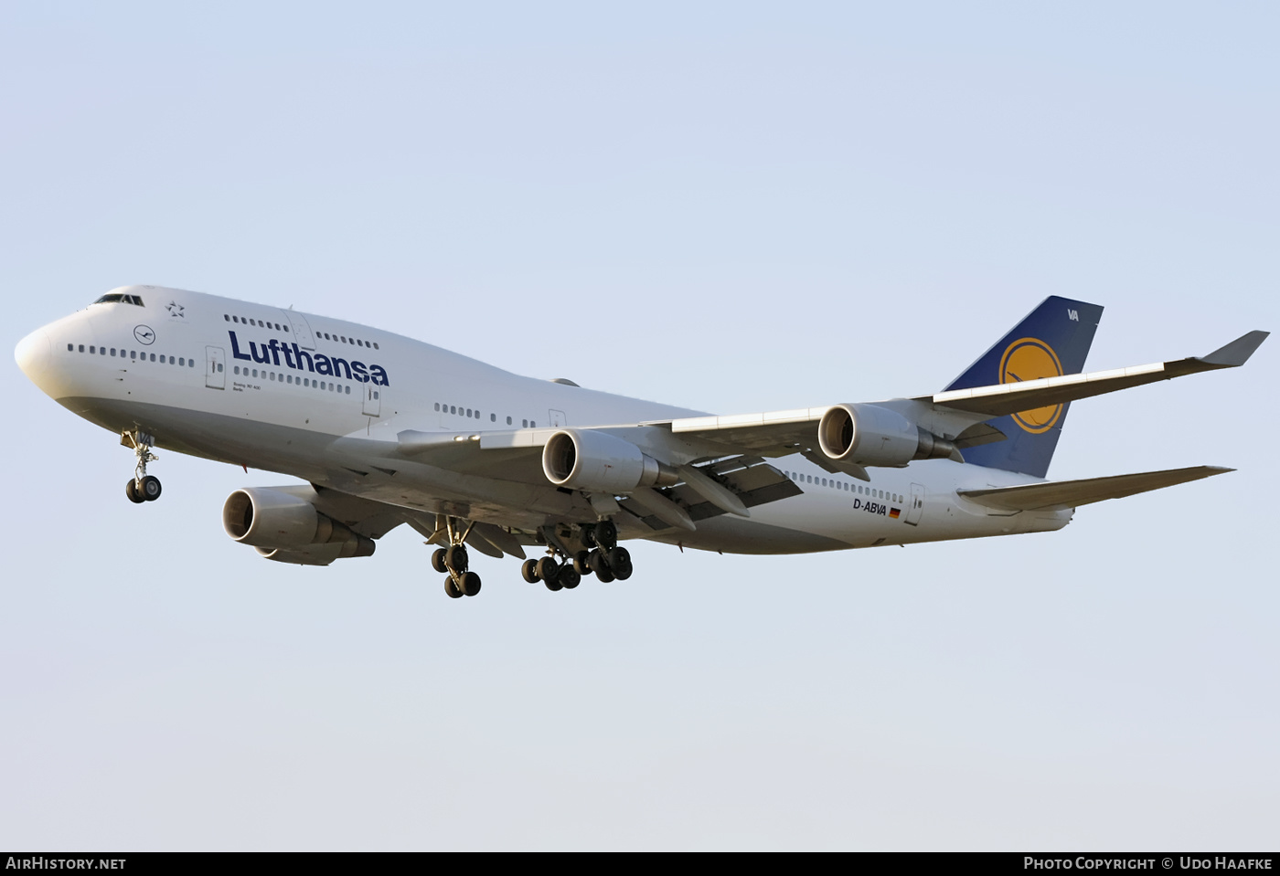 Aircraft Photo of D-ABVA | Boeing 747-430 | Lufthansa | AirHistory.net #554722