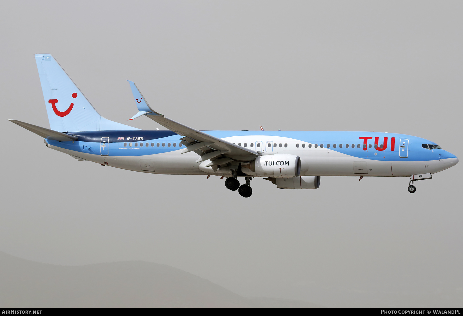 Aircraft Photo of G-TAWR | Boeing 737-8K5 | TUI | AirHistory.net #554734