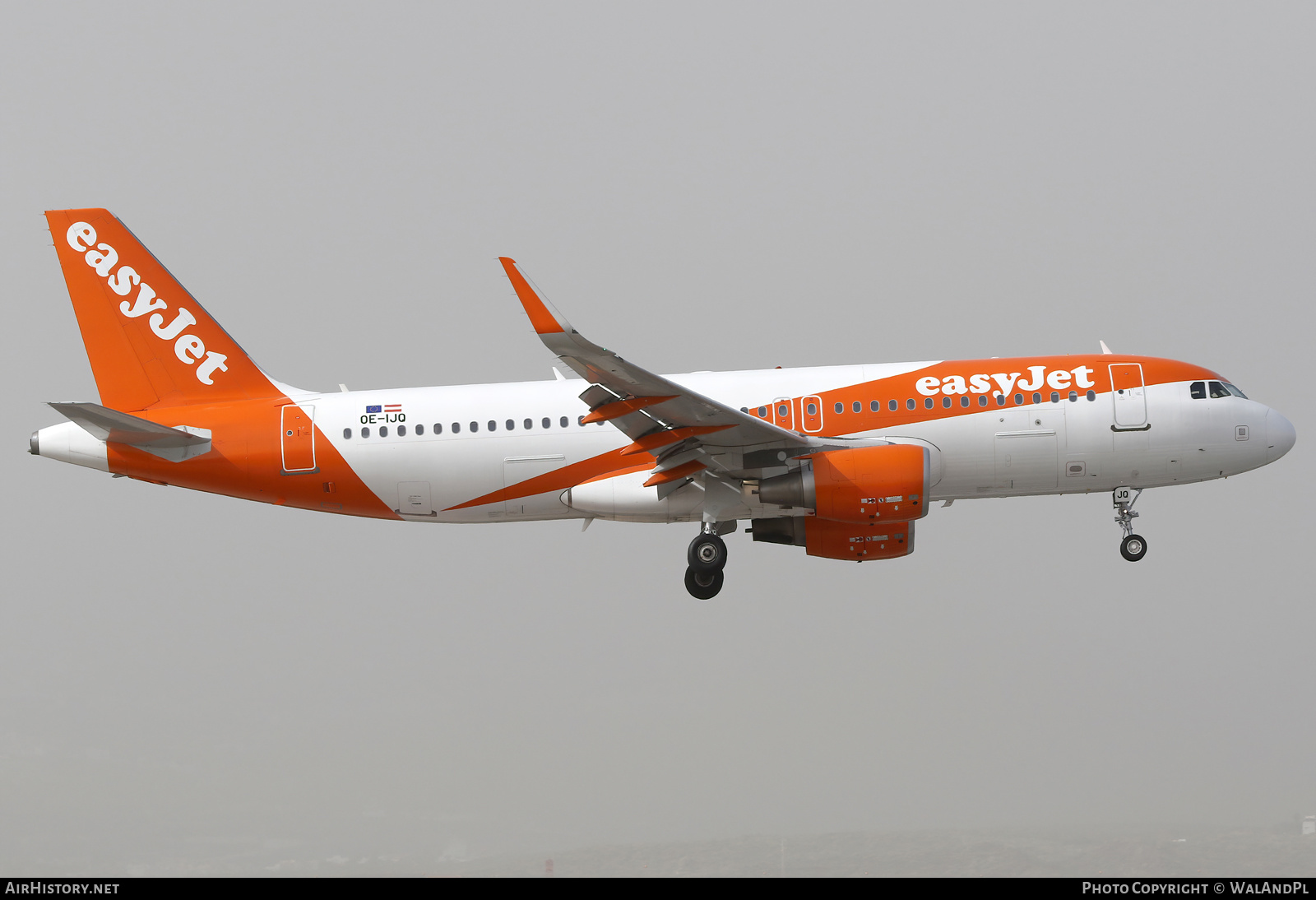 Aircraft Photo of OE-IJQ | Airbus A320-214 | EasyJet | AirHistory.net #554748