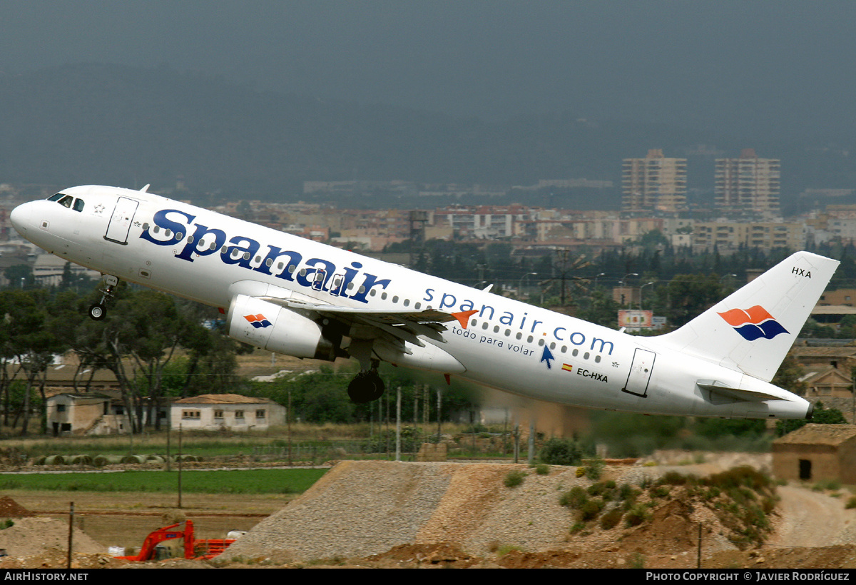 Aircraft Photo of EC-HXA | Airbus A320-232 | Spanair | AirHistory.net #554750