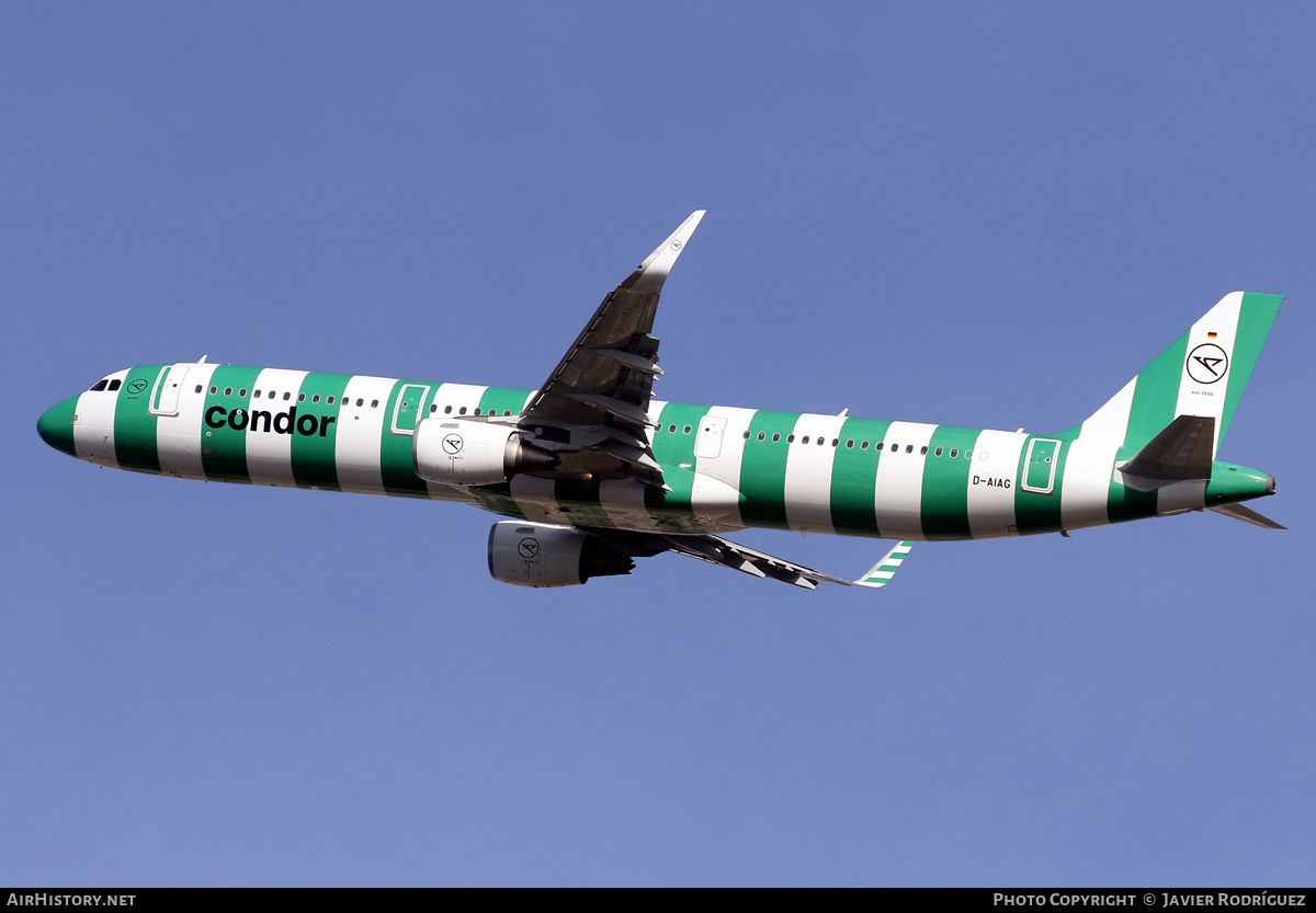Aircraft Photo of D-AIAG | Airbus A321-211 | Condor Flugdienst | AirHistory.net #554762
