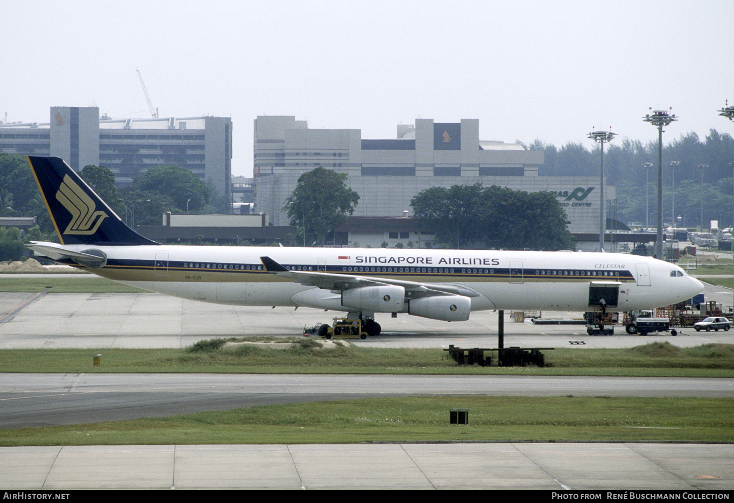 Aircraft Photo of 9V-SJD | Airbus A340-313X | Singapore Airlines | AirHistory.net #554764
