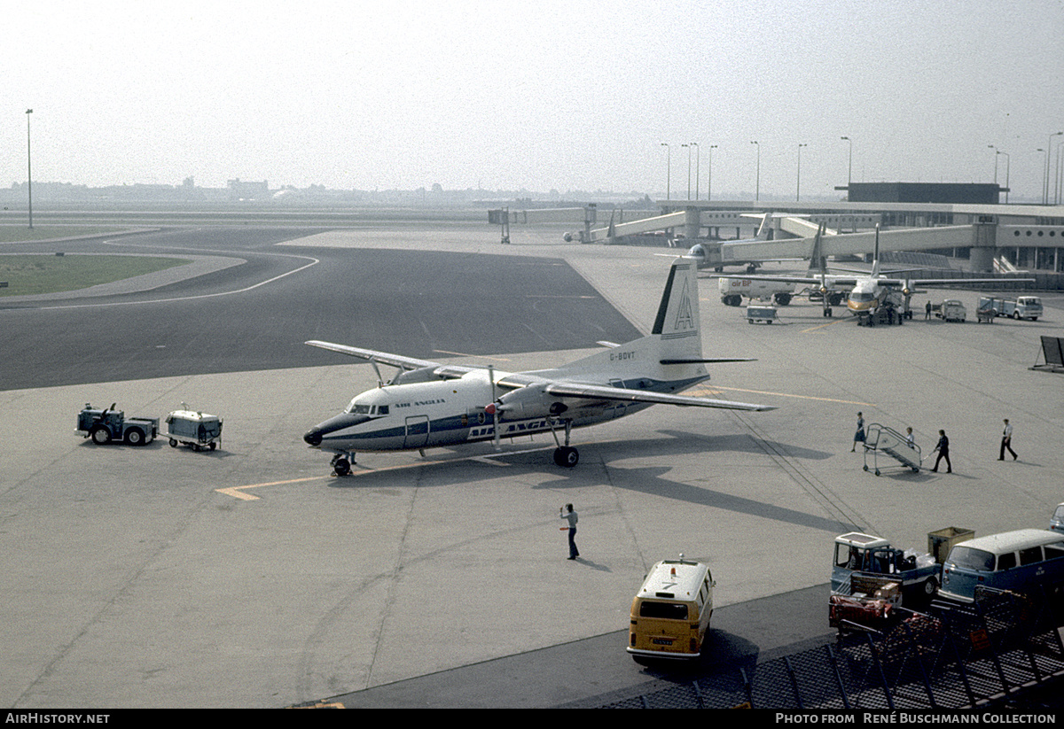 Aircraft Photo of G-BDVT | Fokker F27-200 Friendship | Air Anglia | AirHistory.net #554778