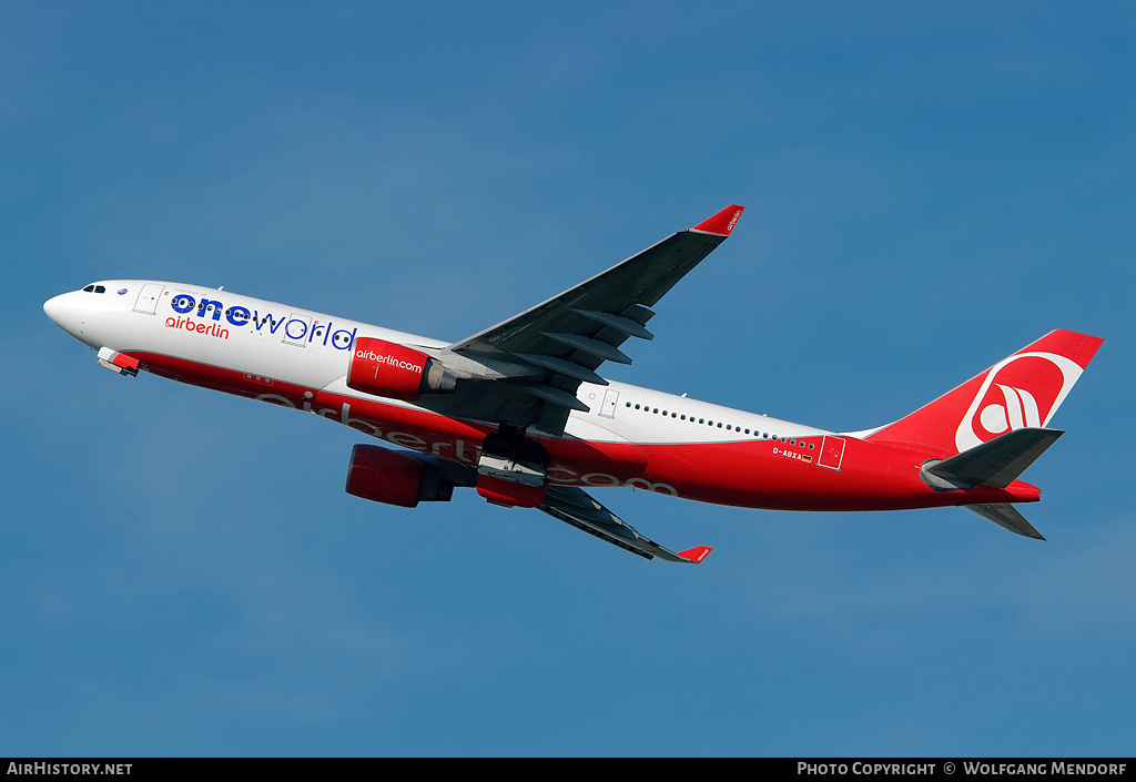 Aircraft Photo of D-ABXA | Airbus A330-223 | Air Berlin | AirHistory.net #554796