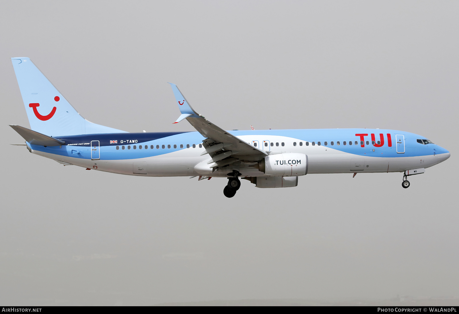 Aircraft Photo of G-TAWO | Boeing 737-8K5 | TUI | AirHistory.net #554801