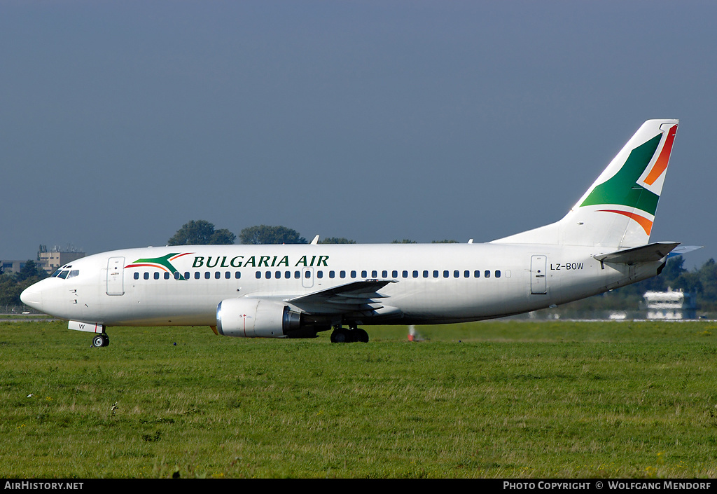 Aircraft Photo of LZ-BOW | Boeing 737-330 | Bulgaria Air | AirHistory.net #554806