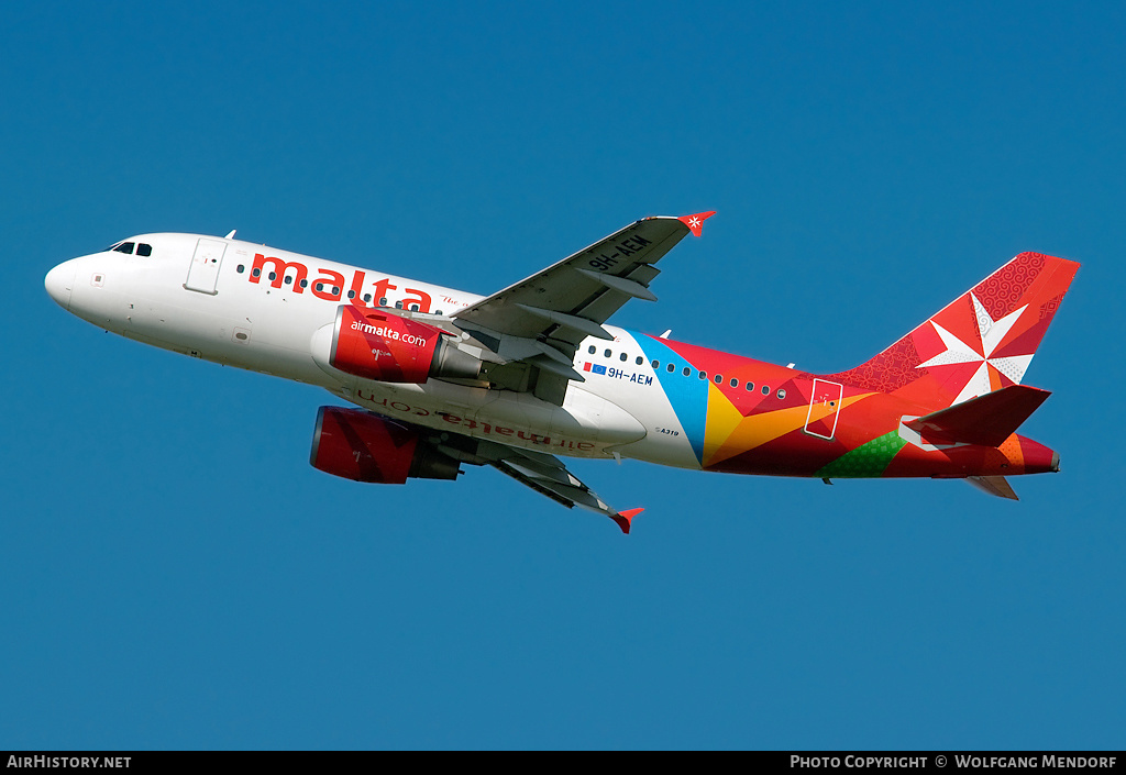 Aircraft Photo of 9H-AEM | Airbus A319-111 | Air Malta | AirHistory.net #554833