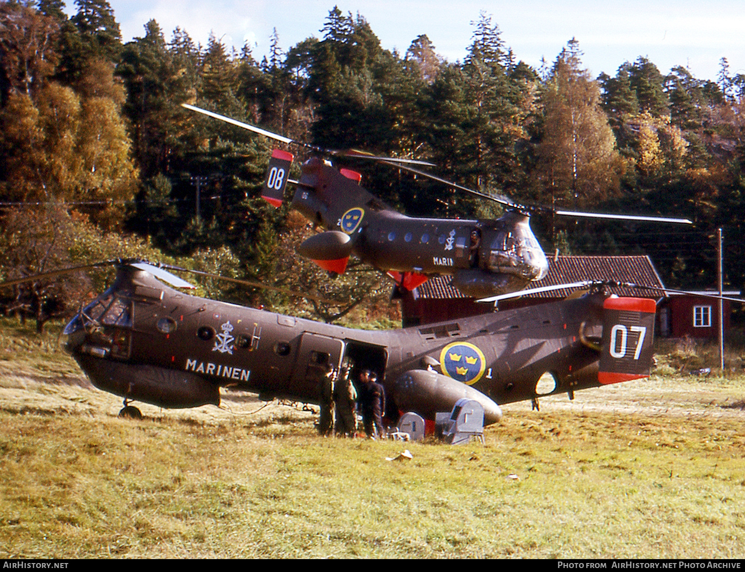 Aircraft Photo of 01007 | Vertol Hkp1 (44A) | Sweden - Navy | AirHistory.net #554845