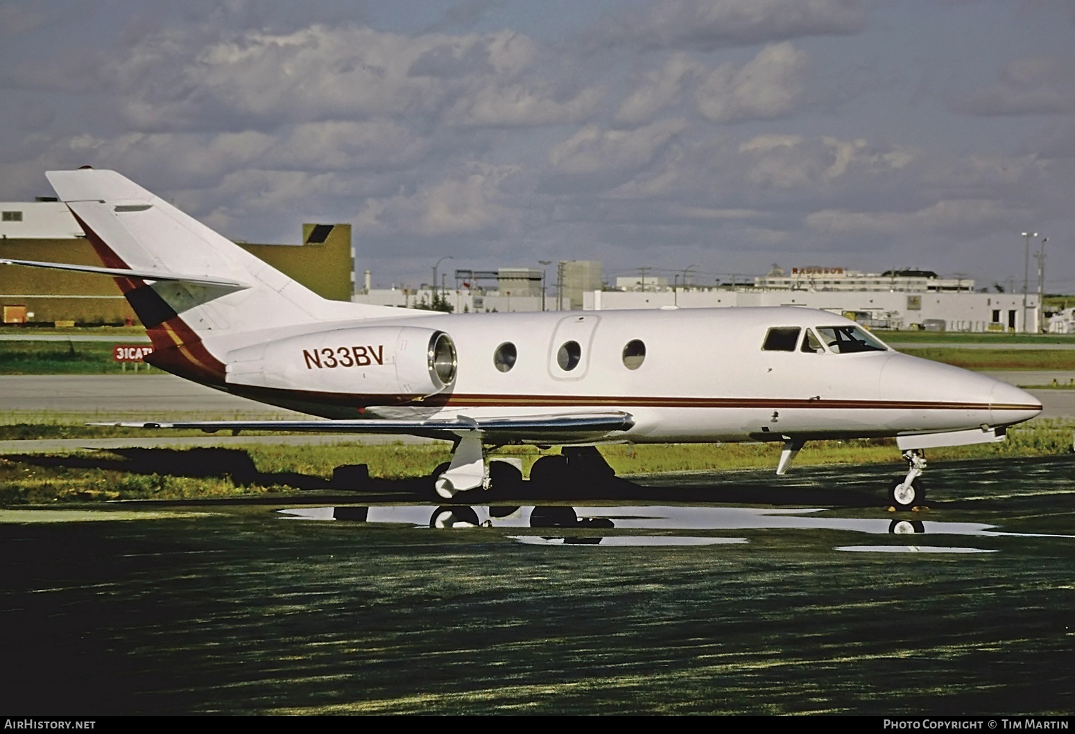 Aircraft Photo of N33BV | Dassault Falcon 10 | AirHistory.net #554852