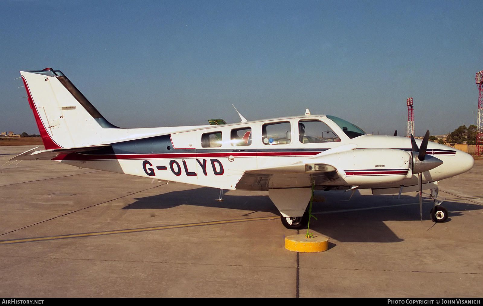 Aircraft Photo of G-OLYD | Beech 58 Baron | AirHistory.net #554857