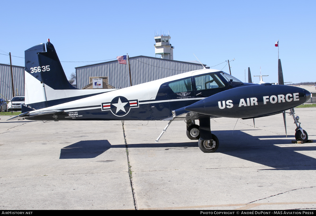 Aircraft Photo of N5435A | Cessna 310B | Commemorative Air Force | USA - Air Force | AirHistory.net #554865