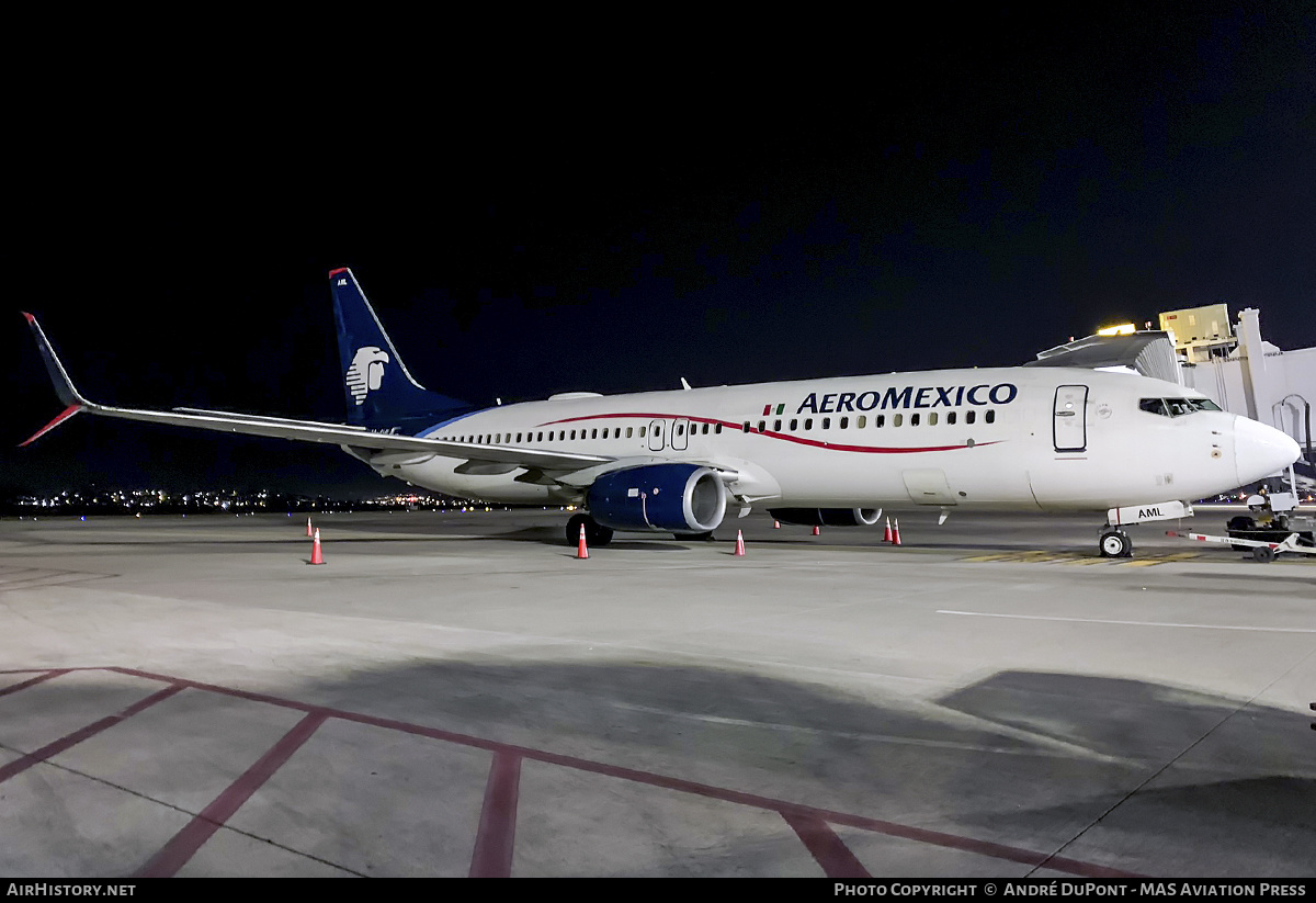 Aircraft Photo of XA-AML | Boeing 737-852 | AeroMéxico | AirHistory.net #554886