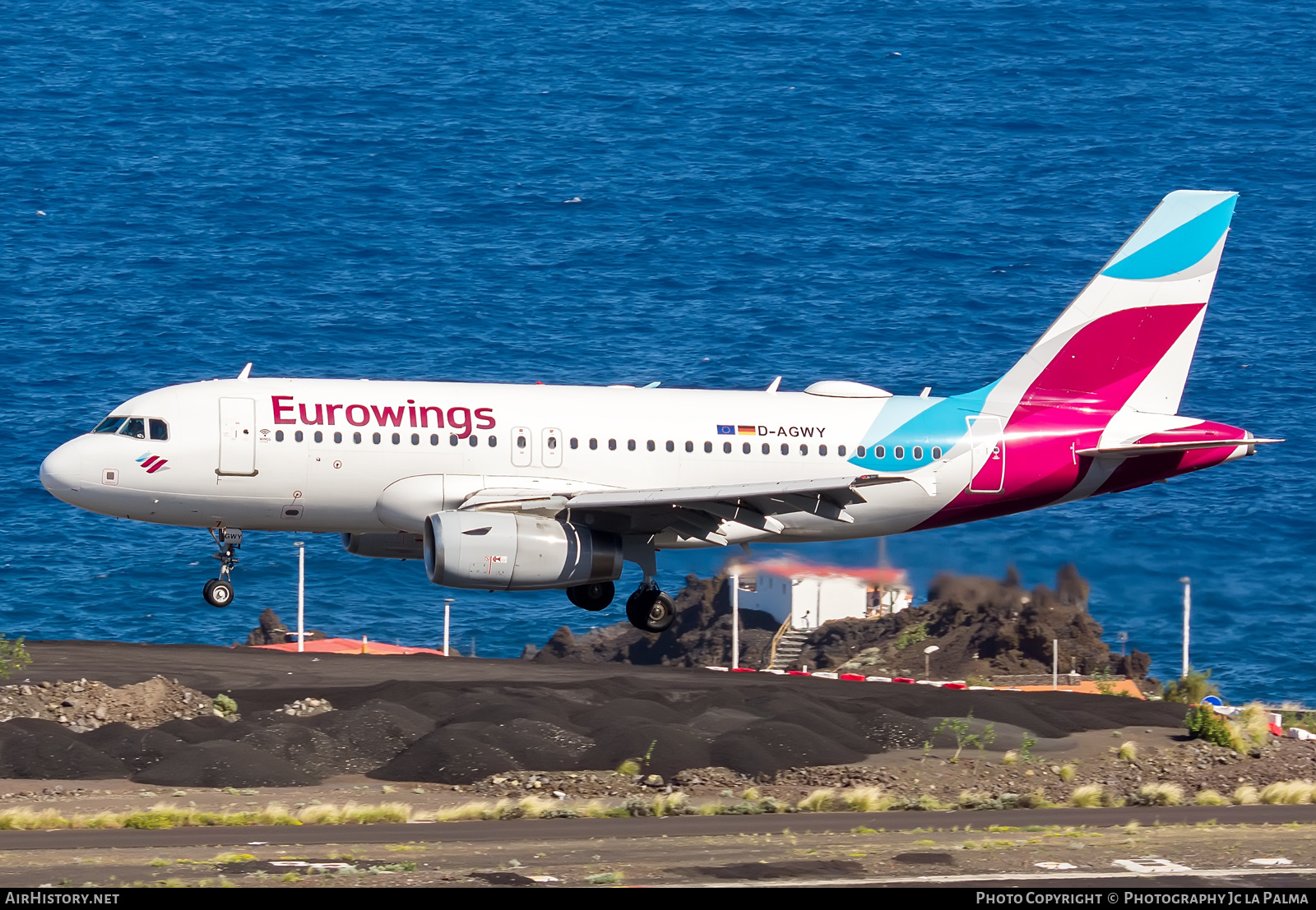 Aircraft Photo of D-AGWY | Airbus A319-132 | Eurowings | AirHistory.net #554890