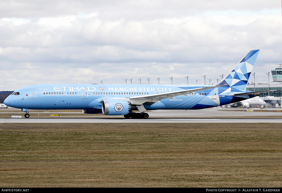 Aircraft Photo of A6-BND | Boeing 787-9 Dreamliner | Etihad Airways | AirHistory.net #554898
